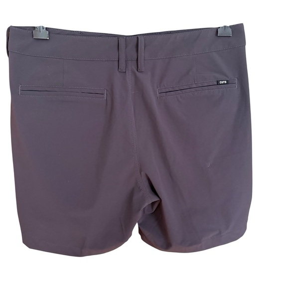 Cuts Clothing COZ Lite Athletic Shorts Gray Size 26 Men’s 7” Inseam Performance - Picture 12 of 14